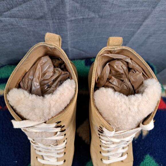 UGG Women's KIERNAN SLOUCH BOOTS Style No.1018784 HONEY USA SIZE 12 - Picture 8 of 16